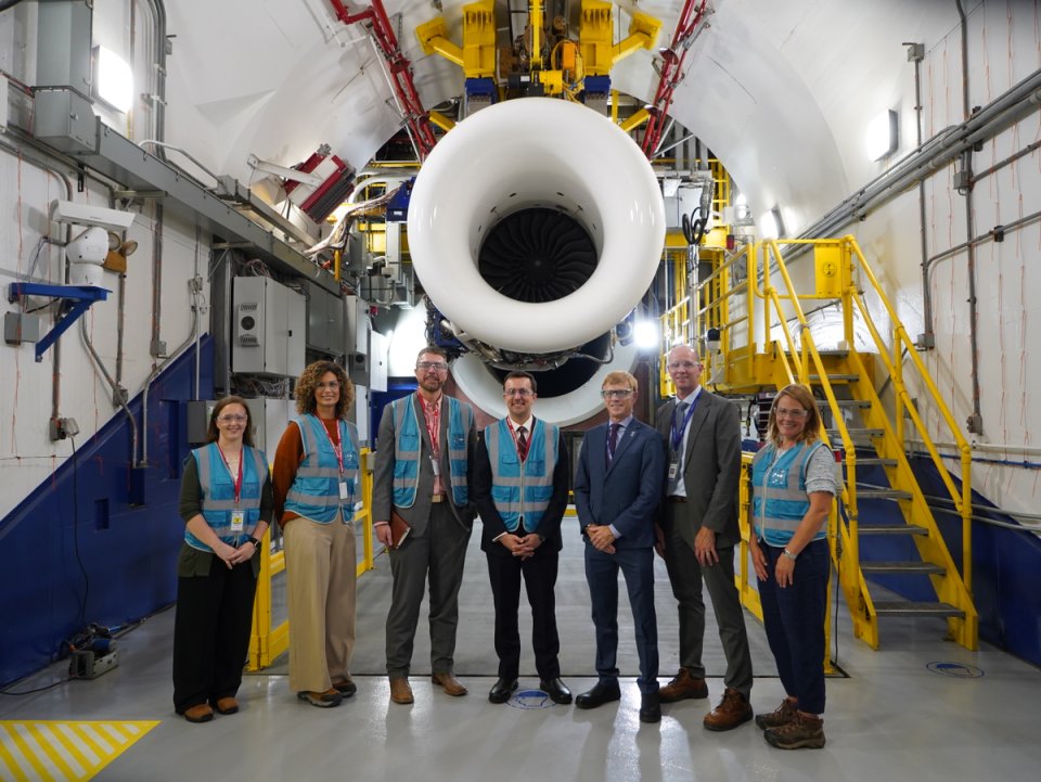Deputy Administrator Fotouhi concluded his trip with a tour of the Rolls-Royce manufacturing facility in Indianapolis.