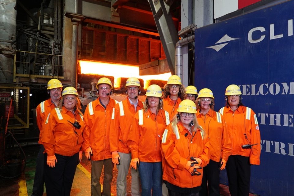 Deputy Administrator Fotouhi meets with steel manufacturers.