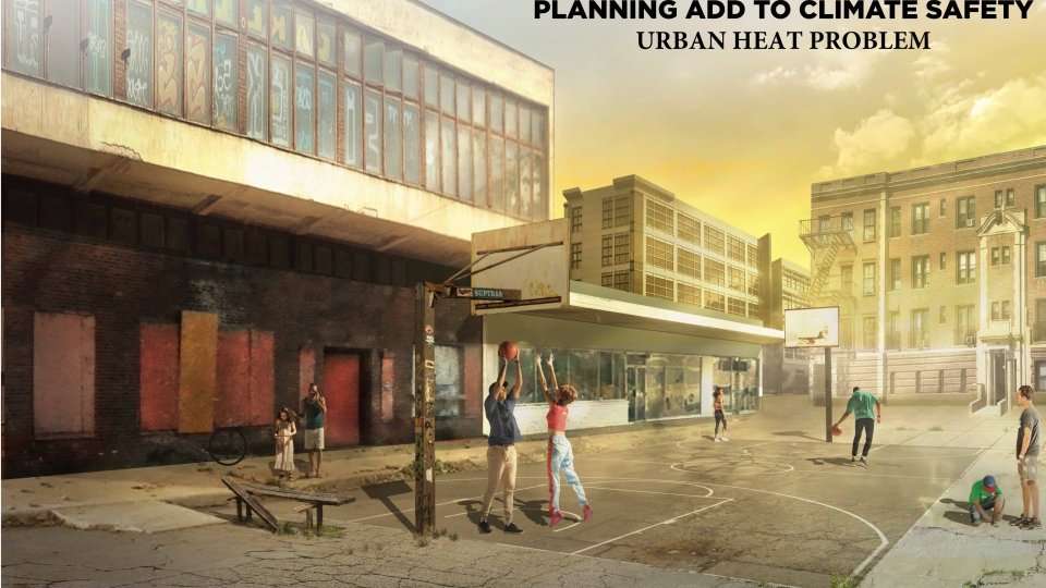 Image showing urban heat problem.