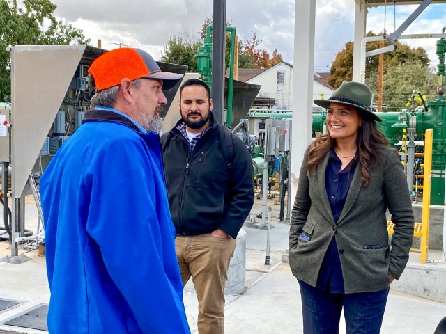 EPA Regional Administrator Martha Guzman in Keyes, CA