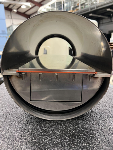 RemWell’s reactor, a cylindrical device made of metal