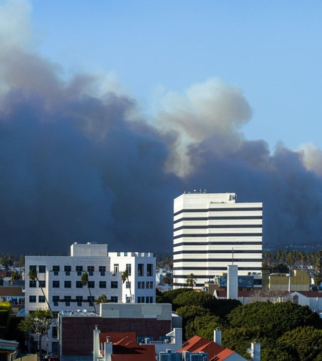 Heavy smoke in San Francisco during the 2018 Camp fire