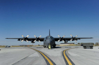 An aircraft at the Hill Air Force Base in Layton, Utah. 