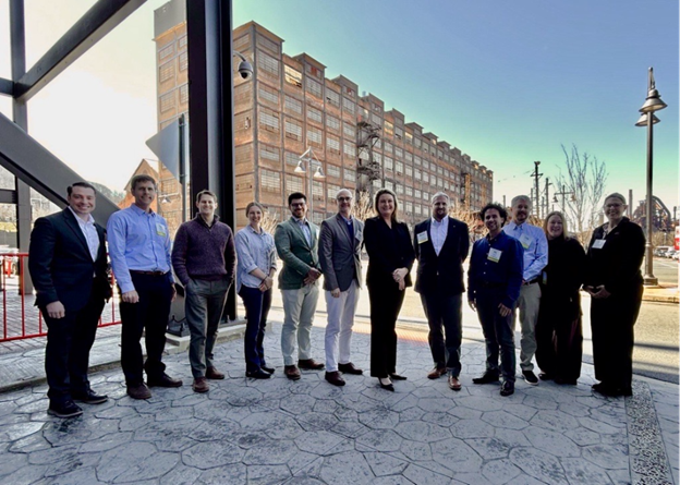 Group photo of EPA staff and partners smiling