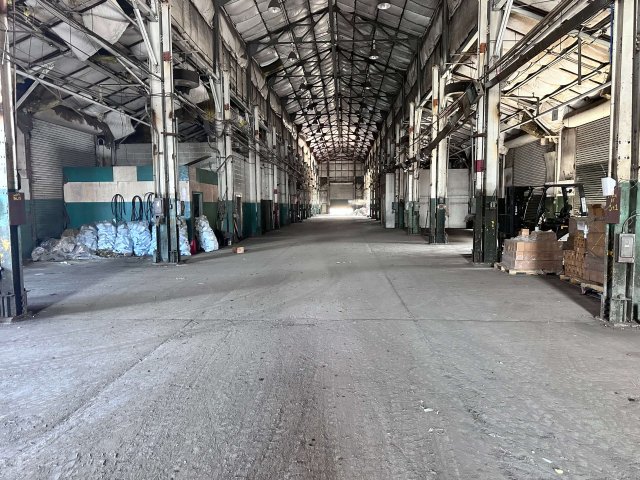 Inside New Age Renewable Energy warehouse after EPA removal work.