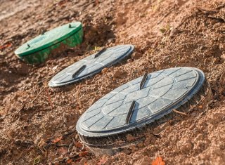 Septic system lids