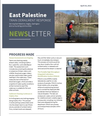 East palestine Newsletter 4-18 thumbnail