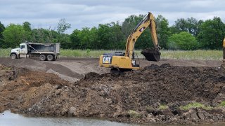 On-site remediation activity