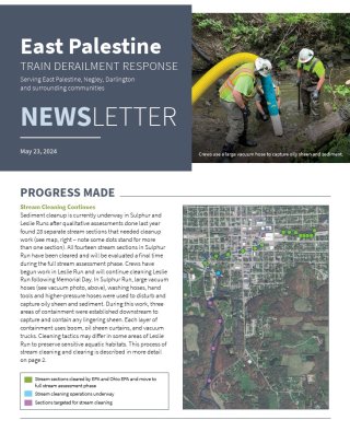Thumbnail view of newsletter