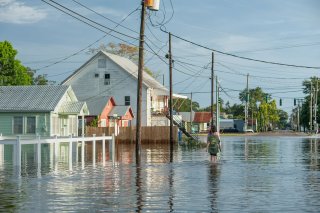 Flooded neighborhood