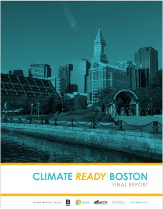 Cover page of Climate Ready Boston Final Report 2016