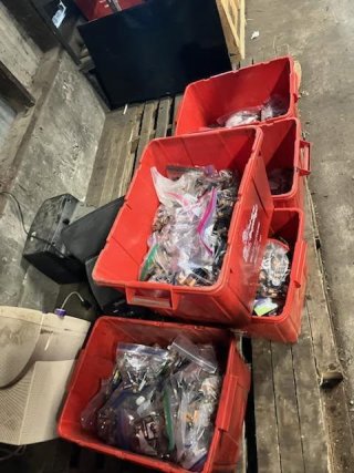 Batteries in Bins