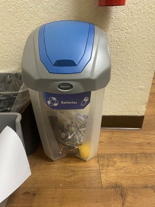 Batteries Dropoff Box
