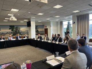 EPA Region 3 Regional Administrator meets with VDACS and Virginia Farm Bureau (VFB) for a roundtable discussion with Virginia agriculture and forestry industry leaders and stakeholders at their offices in Richmond.  