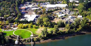 Lake Oswego, Oregon construction site