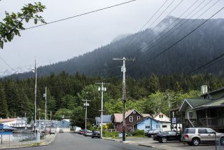 Small community in mountains