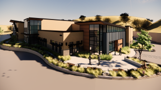 Las Virgenes, California water purification facility