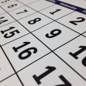 Calendar on a diagonal