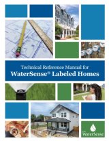 Cover for Technical Reference Manual for WaterSense Labeled Homes