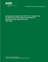 PDF cover of the Sampling and Analysis Plan (SAP) Form Template Tool