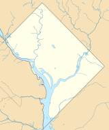 Terrain map of DC