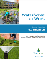 WaterSense at work, irrigation guide cover