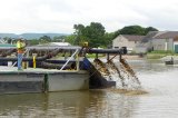 Capping Barge at the Silver Lake Area