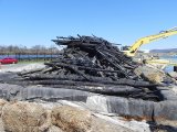 Debris Stockpile at the Silver Lake Area