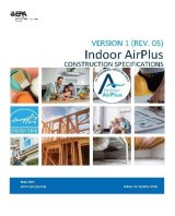 The front cover of the Indoor AirPlus Version1 Revision 5 Construction Specs