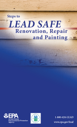 Cover of the Steps to Lead Safe RRP pamphlet